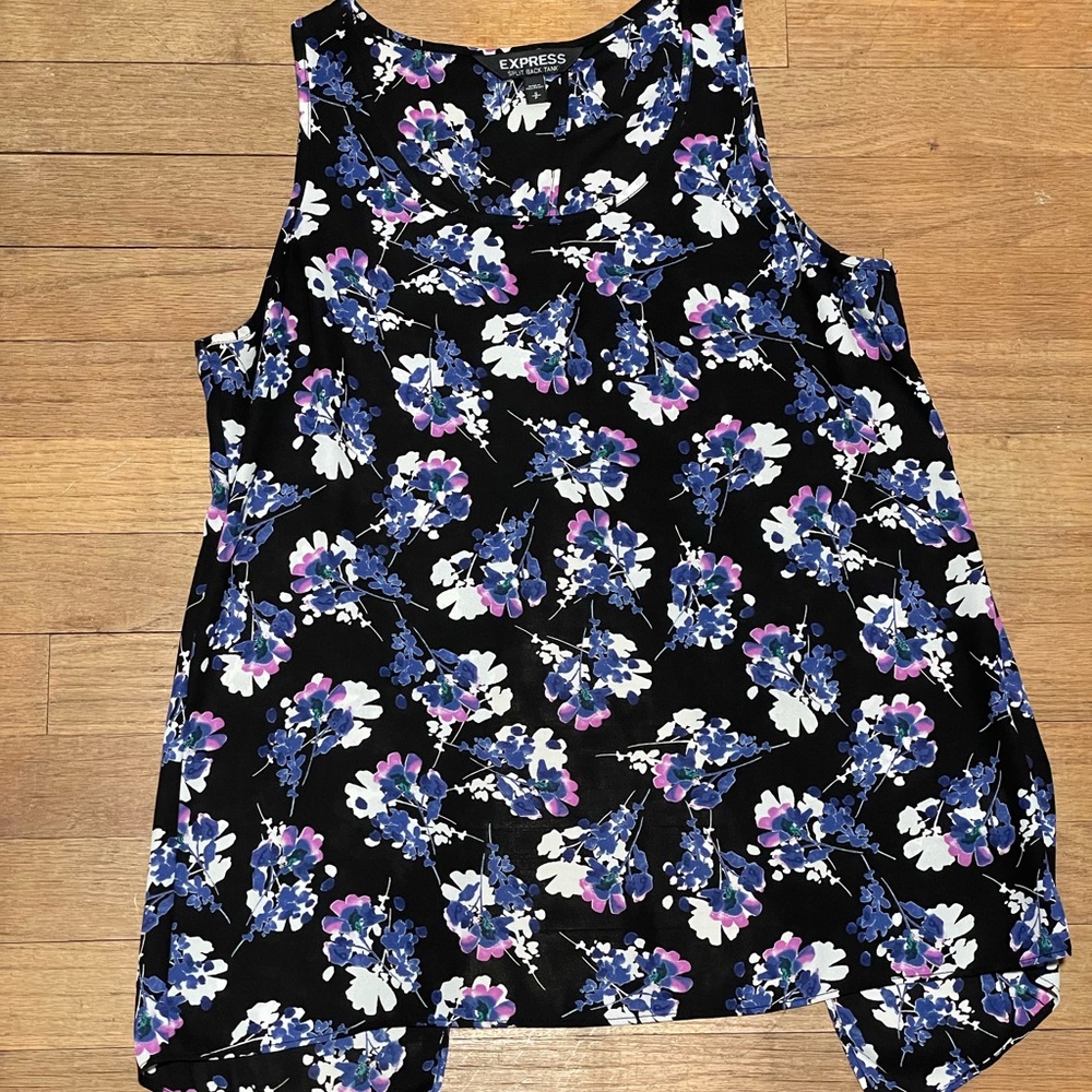 Express small split back tank